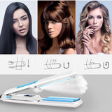 Alisador de Cabelo  a Vapor Modelador de cabelo Profissional de Alisamento Ferros